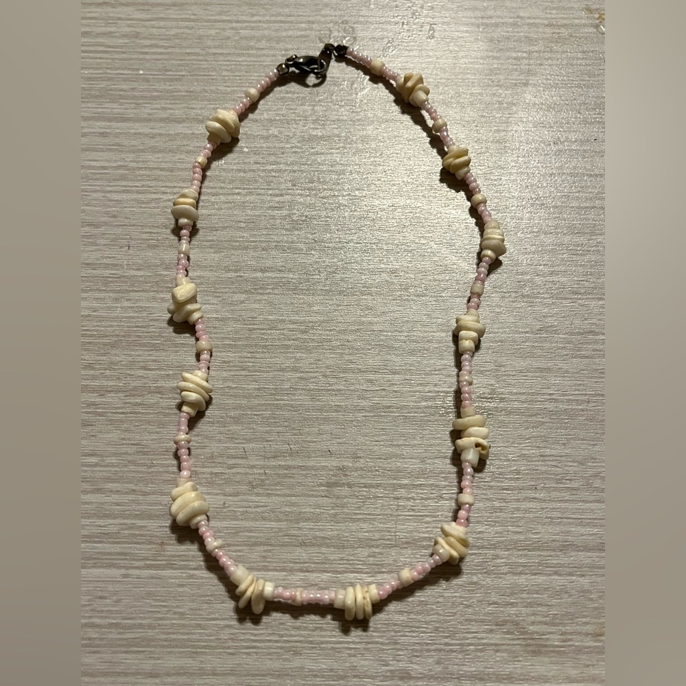Puka shell necklace